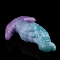5.51in 7.04in 8.74in Liquid Silicone Anal Plug Strap-On Monster Fantasy Dildo