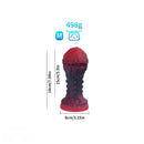 5.51in 7.08in 9.05in Spiked Silicone Round Silicone Soft Odd Dildo Butt Plug