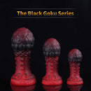 5.51in 7.08in 9.05in Spiked Silicone Round Silicone Soft Odd Dildo Butt Plug
