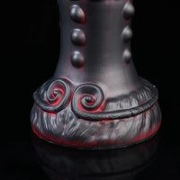 5.51in 7.08in 9.05in Spiked Silicone Round Silicone Soft Odd Dildo Butt Plug