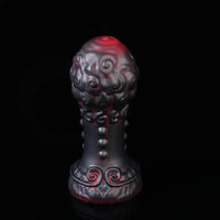 5.51in 7.08in 9.05in Spiked Silicone Round Silicone Soft Odd Dildo Butt Plug