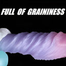 5.51in 7.4in Realistic Silicone G-Spot Monster Odd Dildo With Balls