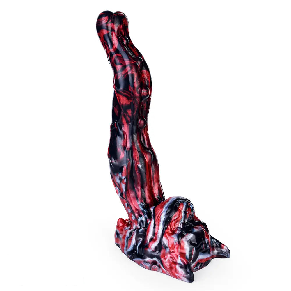 5.51in 7.56in 9.84in 12.6in 17.72in Monster Silicone Creature Cock Dildo