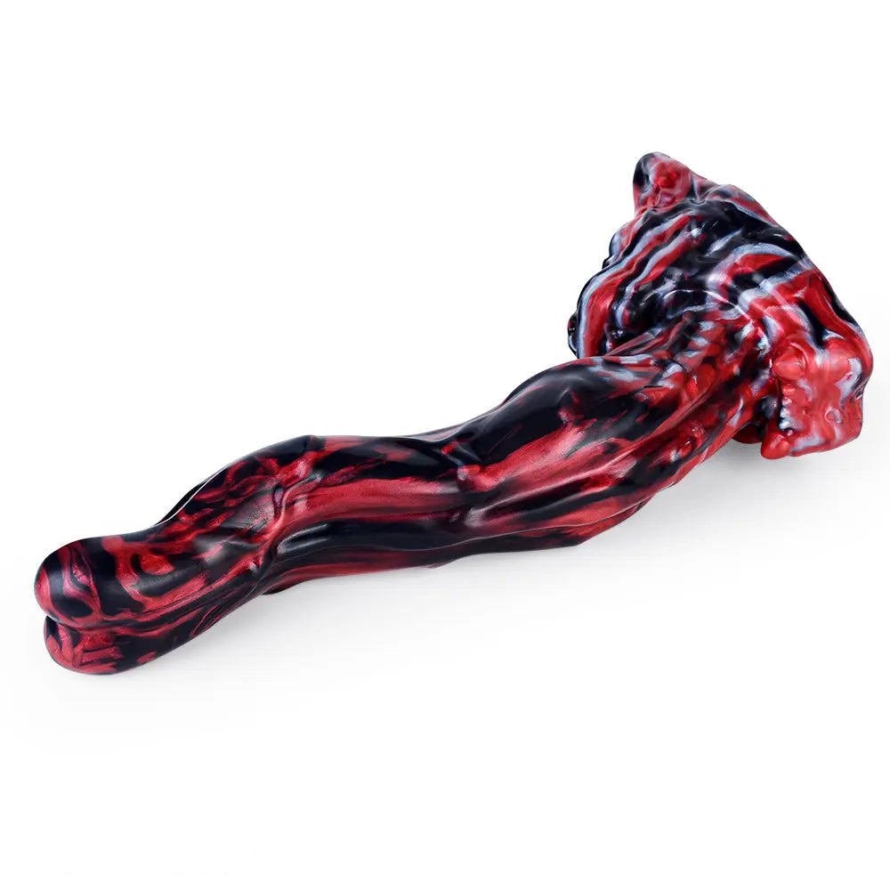 5.51in 7.56in 9.84in 12.6in 17.72in Monster Silicone Creature Cock Dildo