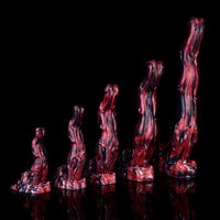 5.51in 7.56in 9.84in 12.6in 17.72in Monster Silicone Creature Cock Dildo