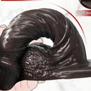 5.51in 7.67in Silicone Soft Ebony Strap on Dildo For Women Sexuality Toy
