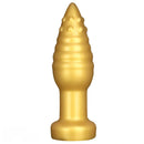 5.51in 7.87in 10.23in Extra Large Golden Silicone Soft Spiked Pointed Dildo