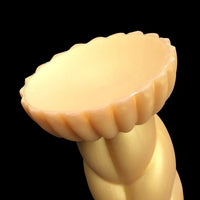 5.51in 7.87in 10.23in Gold Silicone Soft Fantasy Dildo For Anal Orgasm