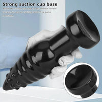 5.51in 7.87in 10.23in Pointed Butt Plug Dildo Suction Cup Anal Sex Toy