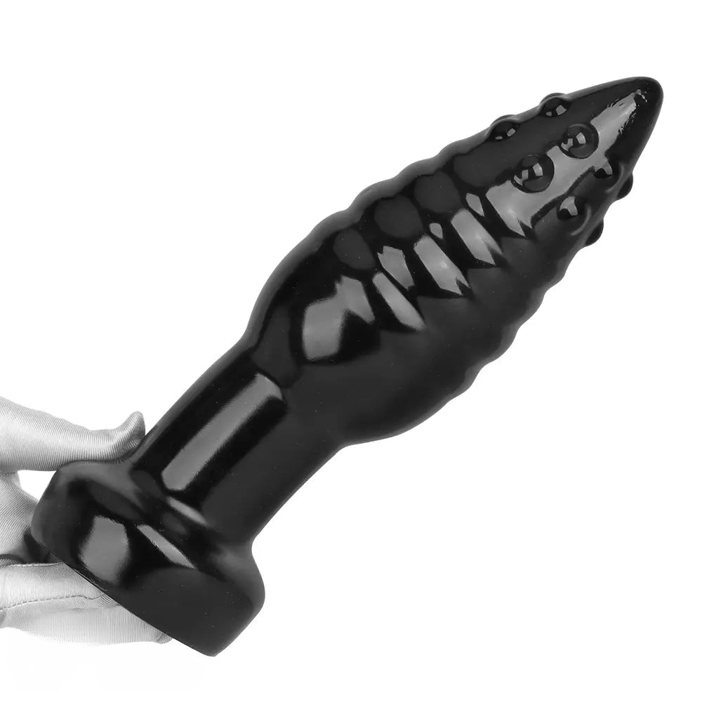 5.51in 7.87in 10.23in Pointed Butt Plug Dildo Suction Cup Anal Sex Toy