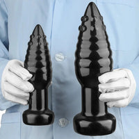 5.51in 7.87in 10.23in Pointed Butt Plug Dildo Suction Cup Anal Sex Toy