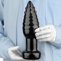 5.51in 7.87in 10.23in Pointed Butt Plug Dildo Suction Cup Anal Sex Toy