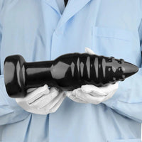 5.51in 7.87in 10.23in Pointed Butt Plug Dildo Suction Cup Anal Sex Toy