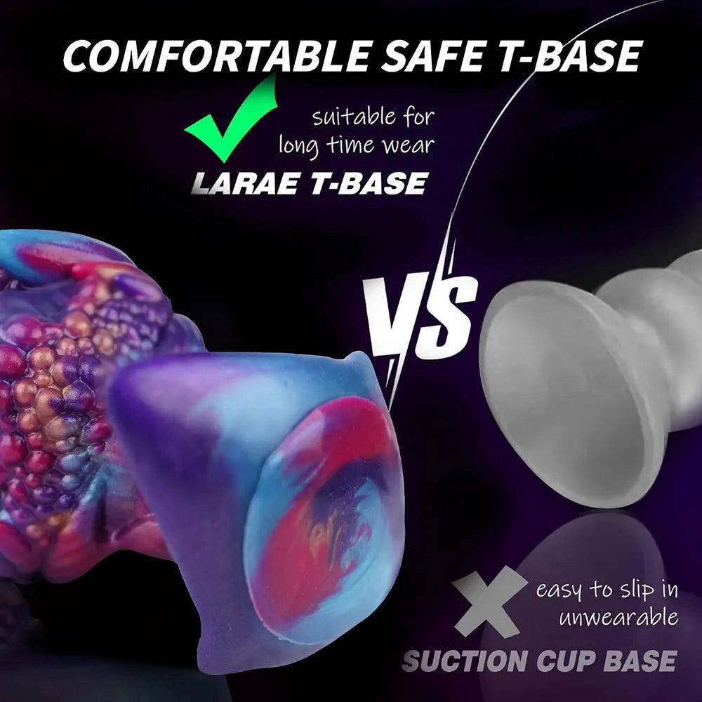 5.51in Fantasy Creature Odd Wearable Dildo For Prostate Stimulation Massage