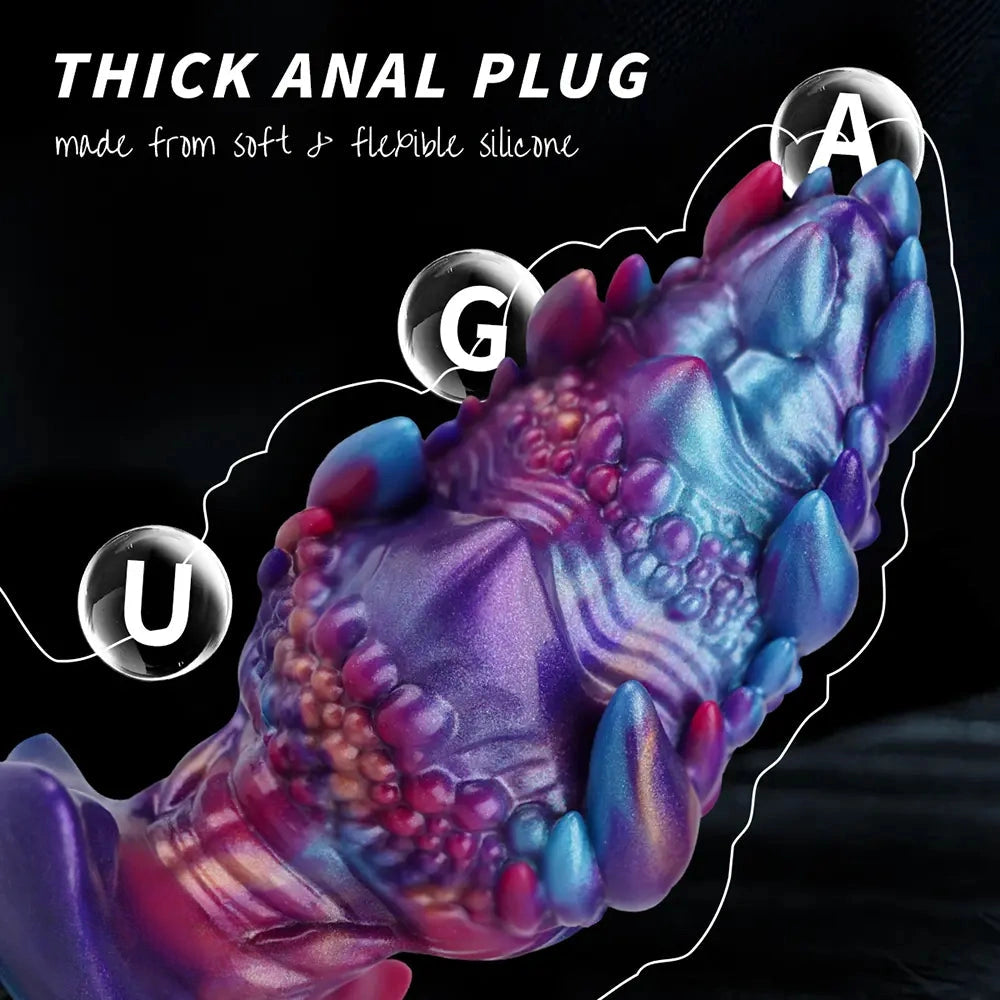 5.51in Fantasy Creature Odd Wearable Dildo For Prostate Stimulation Massage