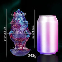 5.51in Fantasy Creature Odd Wearable Dildo For Prostate Stimulation Massage