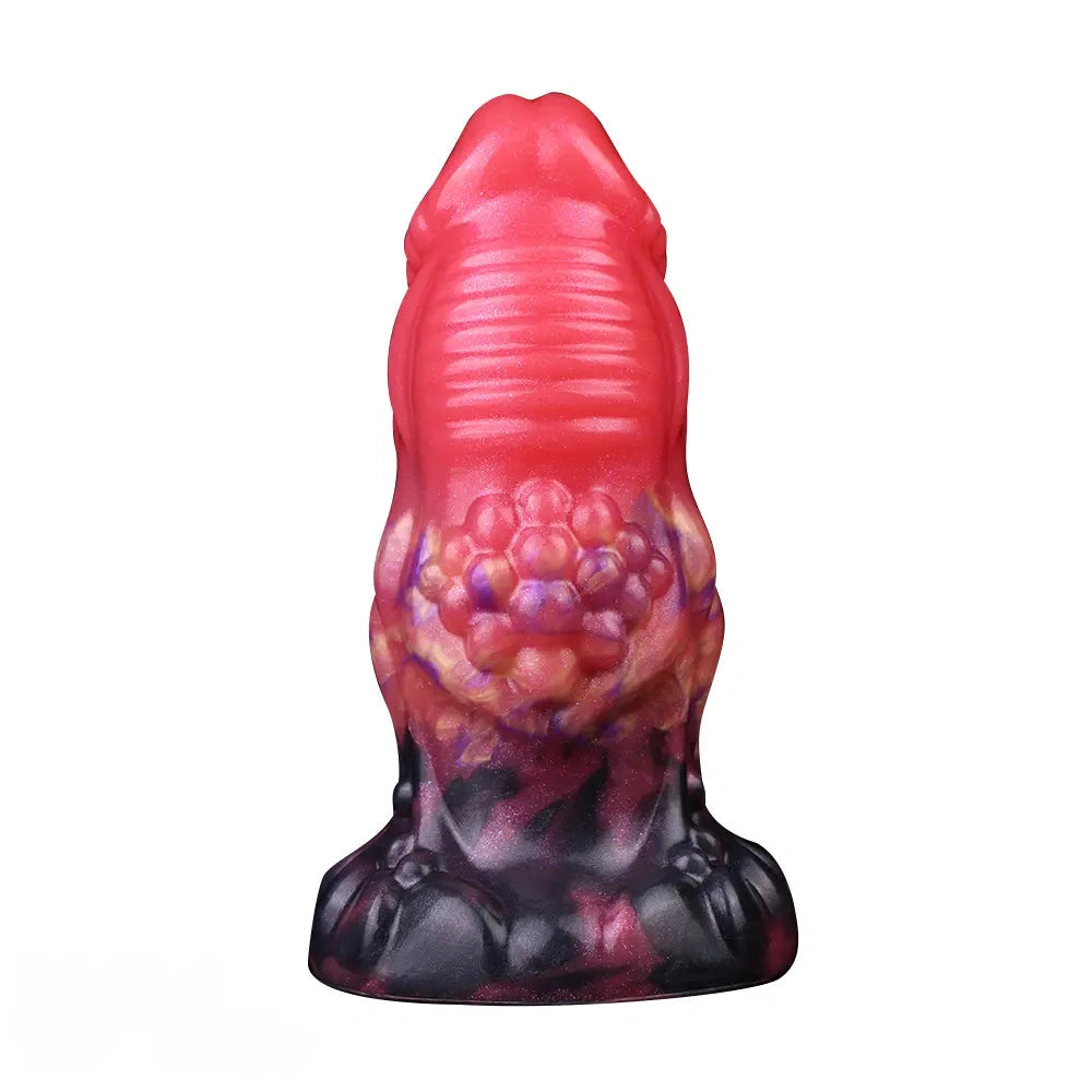 5.51in Fantasy Monster Thick Odd Dildo Silicone Soft Sex Toy For Vagina