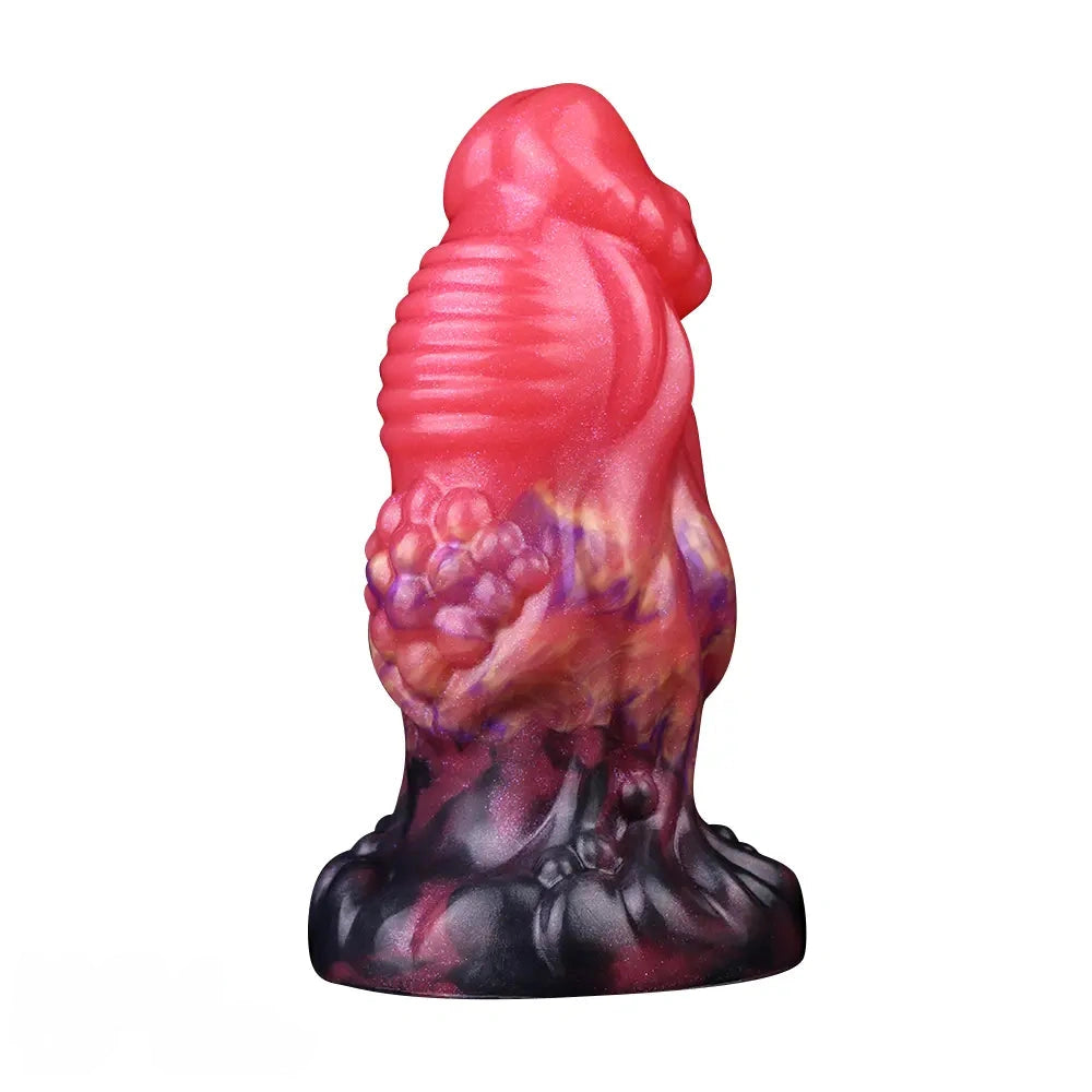 5.51in Fantasy Monster Thick Odd Dildo Silicone Soft Sex Toy For Vagina