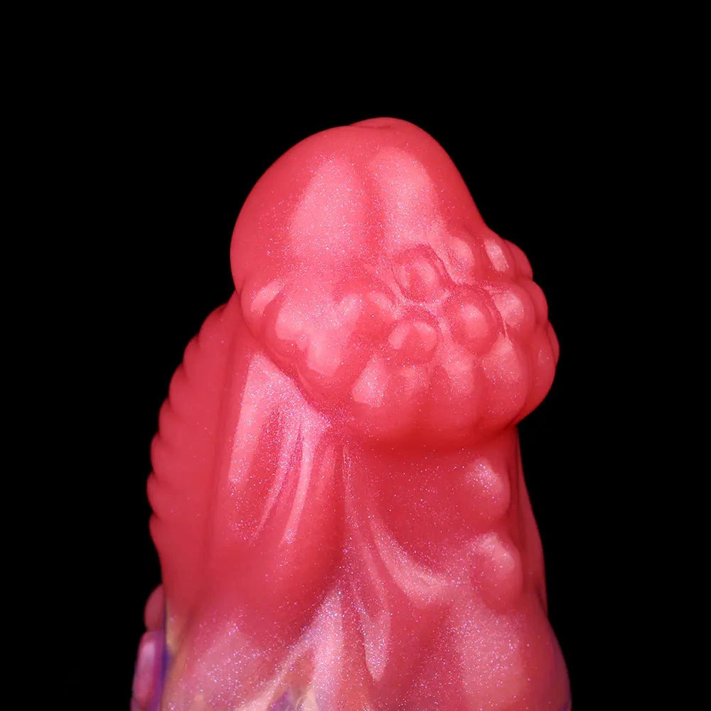 5.51in Fantasy Monster Thick Odd Dildo Silicone Soft Sex Toy For Vagina