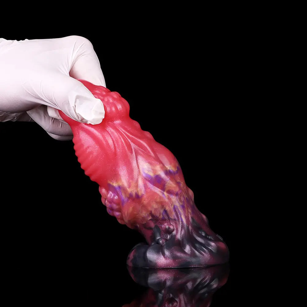 5.51in Fantasy Monster Thick Odd Dildo Silicone Soft Sex Toy For Vagina