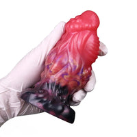5.51in Fantasy Monster Thick Odd Dildo Silicone Soft Sex Toy For Vagina