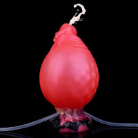5.51in Fantasy Odd Silicone Soft Inflatable Spraying Water Dildo For Clit