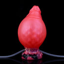 5.51in Fantasy Odd Silicone Soft Inflatable Spraying Water Dildo For Clit