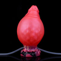 5.51in Fantasy Odd Silicone Soft Inflatable Spraying Water Dildo For Clit