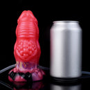 5.51in Fantasy Odd Silicone Soft Inflatable Spraying Water Dildo For Clit