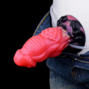 5.51in Fantasy Odd Silicone Soft Inflatable Spraying Water Dildo For Clit