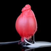 5.51in Fantasy Odd Silicone Soft Inflatable Spraying Water Dildo For Clit
