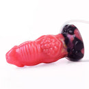 5.51in Fantasy Odd Silicone Soft Inflatable Spraying Water Dildo For Clit