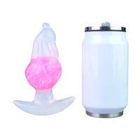 5.51in Luminous Silicone Anal Beads Dildo Anal Sex Toy For Women