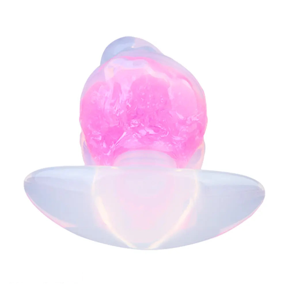 5.51in Luminous Silicone Anal Beads Dildo Anal Sex Toy For Women