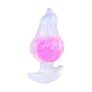 5.51in Luminous Silicone Anal Beads Dildo Anal Sex Toy For Women