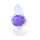 5.51in Luminous Silicone Anal Beads Dildo Anal Sex Toy For Women