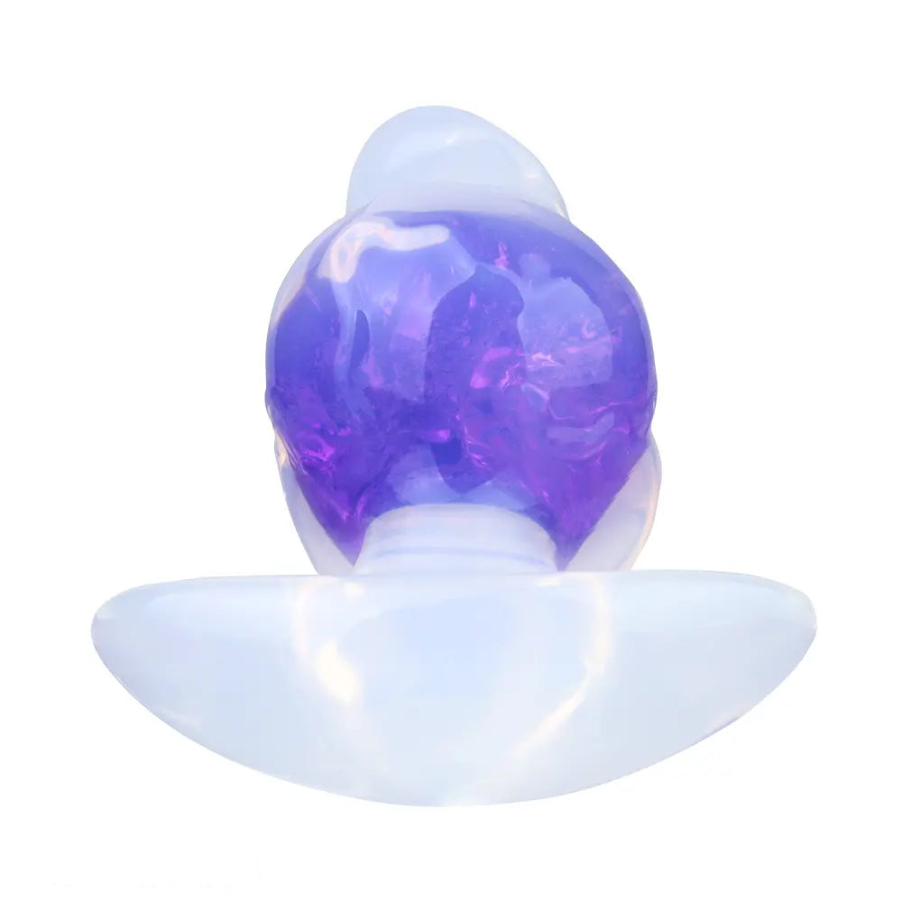 5.51in Luminous Silicone Anal Beads Dildo Anal Sex Toy For Women