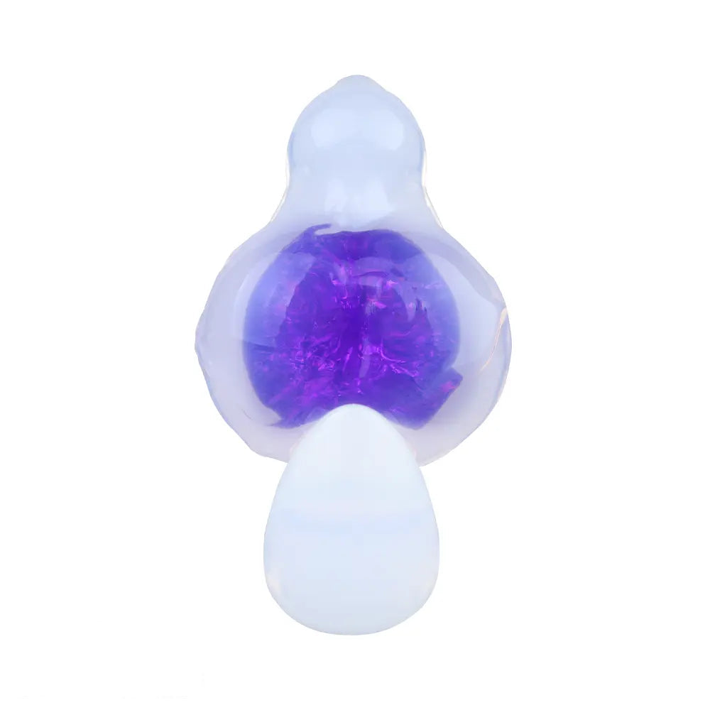 5.51in Luminous Silicone Anal Beads Dildo Anal Sex Toy For Women