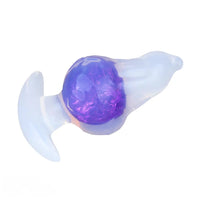 5.51in Luminous Silicone Anal Beads Dildo Anal Sex Toy For Women