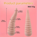 5.51in Portable Small Octopus Tentacle Soft Silicone G-Spot Anal Dildo