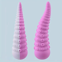 5.51in Portable Small Octopus Tentacle Soft Silicone G-Spot Anal Dildo