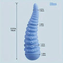 5.51in Portable Small Octopus Tentacle Soft Silicone G-Spot Anal Dildo