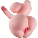 5.51in Realistic Dildo Shemale Sex Torso with Breasts Anal Sex Men Women