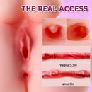 5.51in Realistic Dildo Shemale Sex Torso with Breasts Anal Sex Men Women