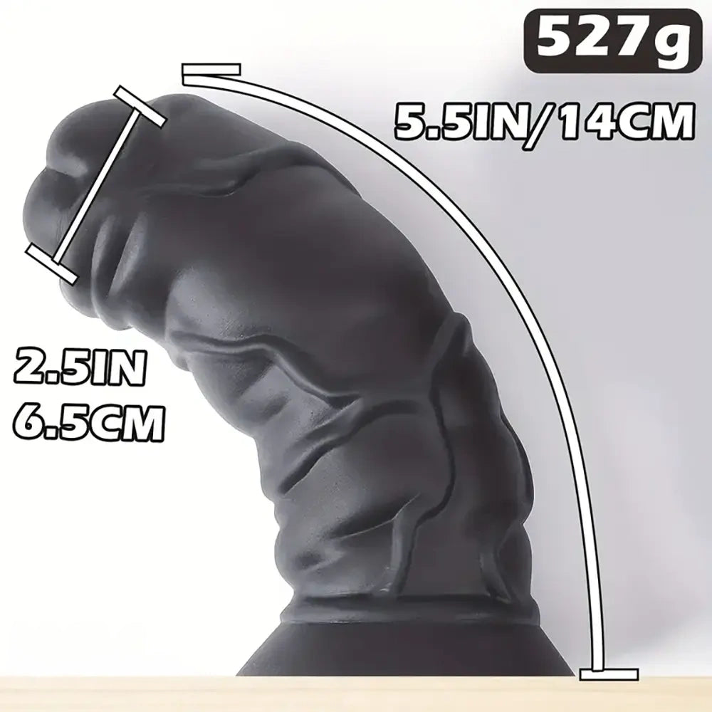 5.51in Realistic Liquid Silicone Female Dildo Thick Self-Entertainment Toy