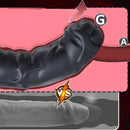 5.51in Realistic Liquid Silicone Female Dildo Thick Self-Entertainment Toy