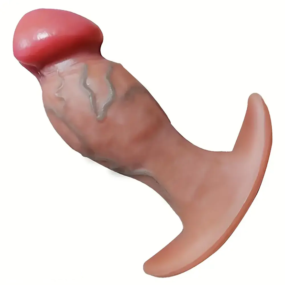 5.51in Realistic Silicone Small Dildo Solid Color With Vivid Head Detail