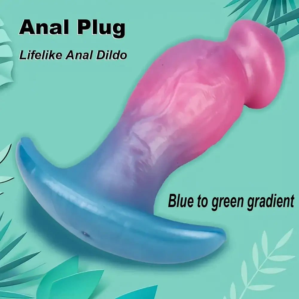 5.51in Realistic Silicone Small Dildo Solid Color With Vivid Head Detail