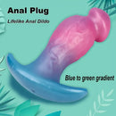5.51in Realistic Silicone Small Dildo Solid Color With Vivid Head Detail