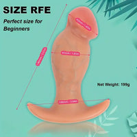 5.51in Realistic Silicone Small Dildo Solid Color With Vivid Head Detail